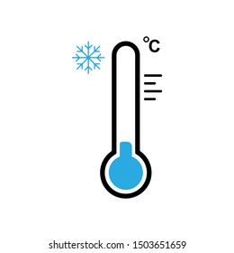 Thermometer Icon Vector Design Symbol Illustration