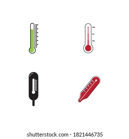 
Thermometer Icon Vector Design Template