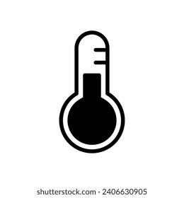 thermometer icon vector design template