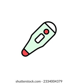 plantillas de diseño de vectores de iconos termómetros