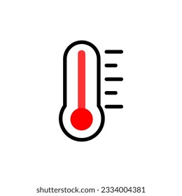 Vektordesign-Vorlagen für Thermometersymbol