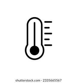 thermometer icon vector design templates 