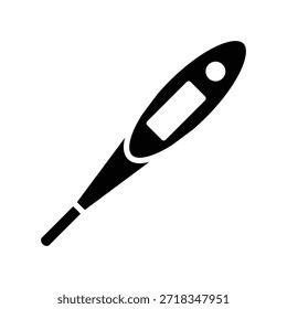 Plantillas de diseño de Vector de icono de termómetro simples y modernas
