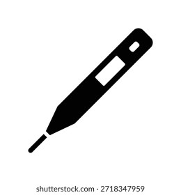Plantillas de diseño de Vector de icono de termómetro simples y modernas