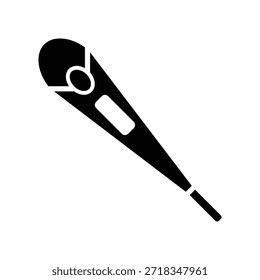 Plantillas de diseño de Vector de icono de termómetro simples y modernas