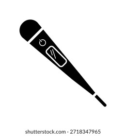Plantillas de diseño de Vector de icono de termómetro simples y modernas