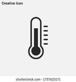 Thermometer icon vector eps 10