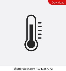 Thermometer icon vector eps 10