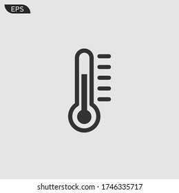 Thermometer icon vector eps 10