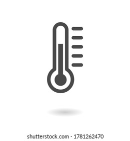 Thermometer icon vector eps 10