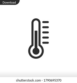 Thermometer icon vector eps 10