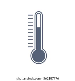 Thermometer Icon Vector flat design style