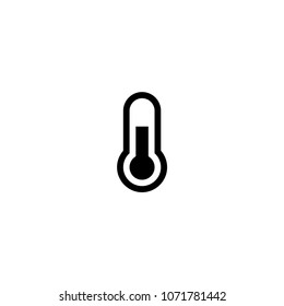 Thermometer icon. Vector thermometer illustration
