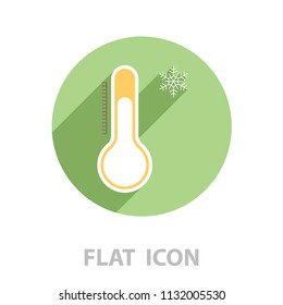 Thermometer icon , vector illustration