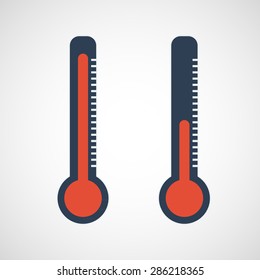 Thermometer icon, vector illustration