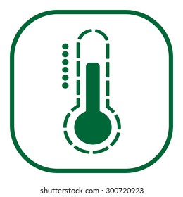 Thermometer icon , vector illustration
