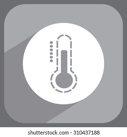 Thermometer icon , vector illustration
