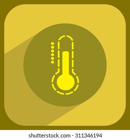 Thermometer icon , vector illustration