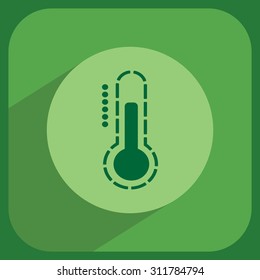 Thermometer icon , vector illustration