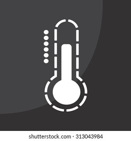 Thermometer icon , vector illustration