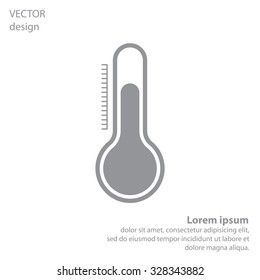Thermometer icon , vector illustration