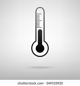 Thermometer icon , vector illustration 