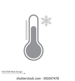 Thermometer icon , vector illustration
