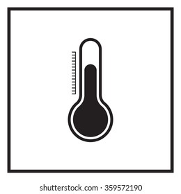 Thermometer icon , vector illustration