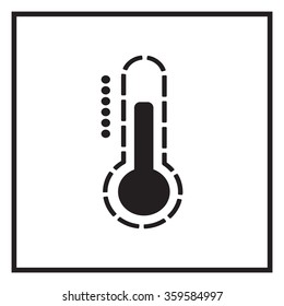 Thermometer icon , vector illustration