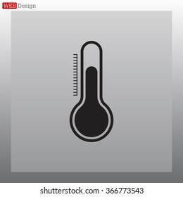 Thermometer icon , vector illustration