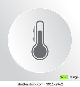 Thermometer icon , vector illustration