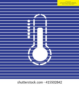 Thermometer icon , vector illustration