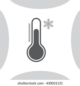 Thermometer icon , vector illustration