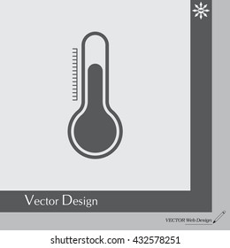 Thermometer icon , vector illustration