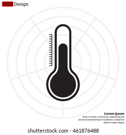 Thermometer icon , vector illustration
