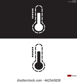 Thermometer icon , vector illustration