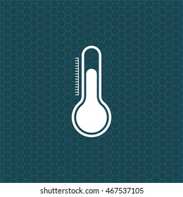 Thermometer icon , vector illustration