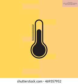 Thermometer icon , vector illustration