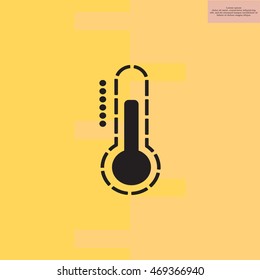 Thermometer icon , vector illustration