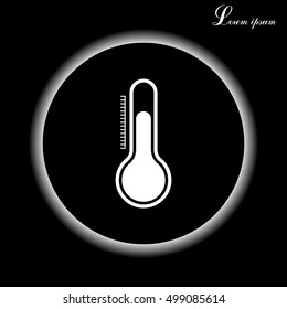 Thermometer icon , vector illustration