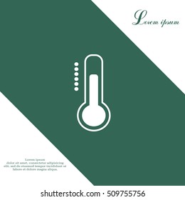 Thermometer icon , vector illustration