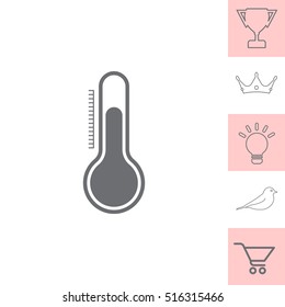 Thermometer icon , vector illustration