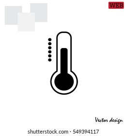 Thermometer icon , vector illustration