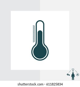 Thermometer icon , vector illustration