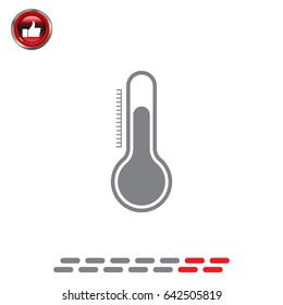 Thermometer icon , vector illustration
