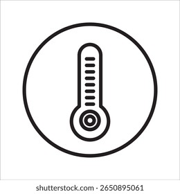 Thermometer Icon Vector Illustration Design