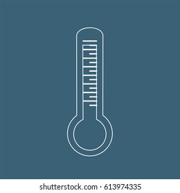 Thermometer icon, vector illustration design. Medicine and health care objects.
