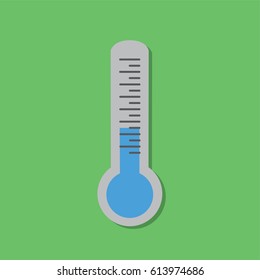 Thermometer icon, vector illustration design. Medicine and health care objects.
