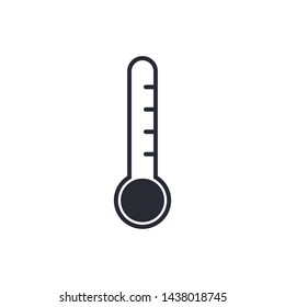 Thermometer Icon Vector Illustration Eps