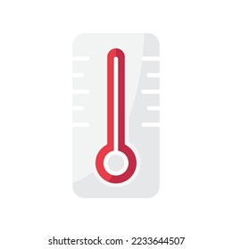Thermometer Icon. Vector illustration - Eps 10